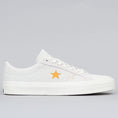 Load image into Gallery viewer, Converse Alexis Sablone One Star Pro Low Top Shoes White / Coast / University Gold

