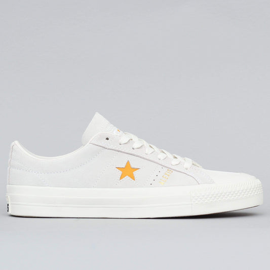 Converse Alexis Sablone One Star Pro Low Top Shoes White / Coast / University Gold