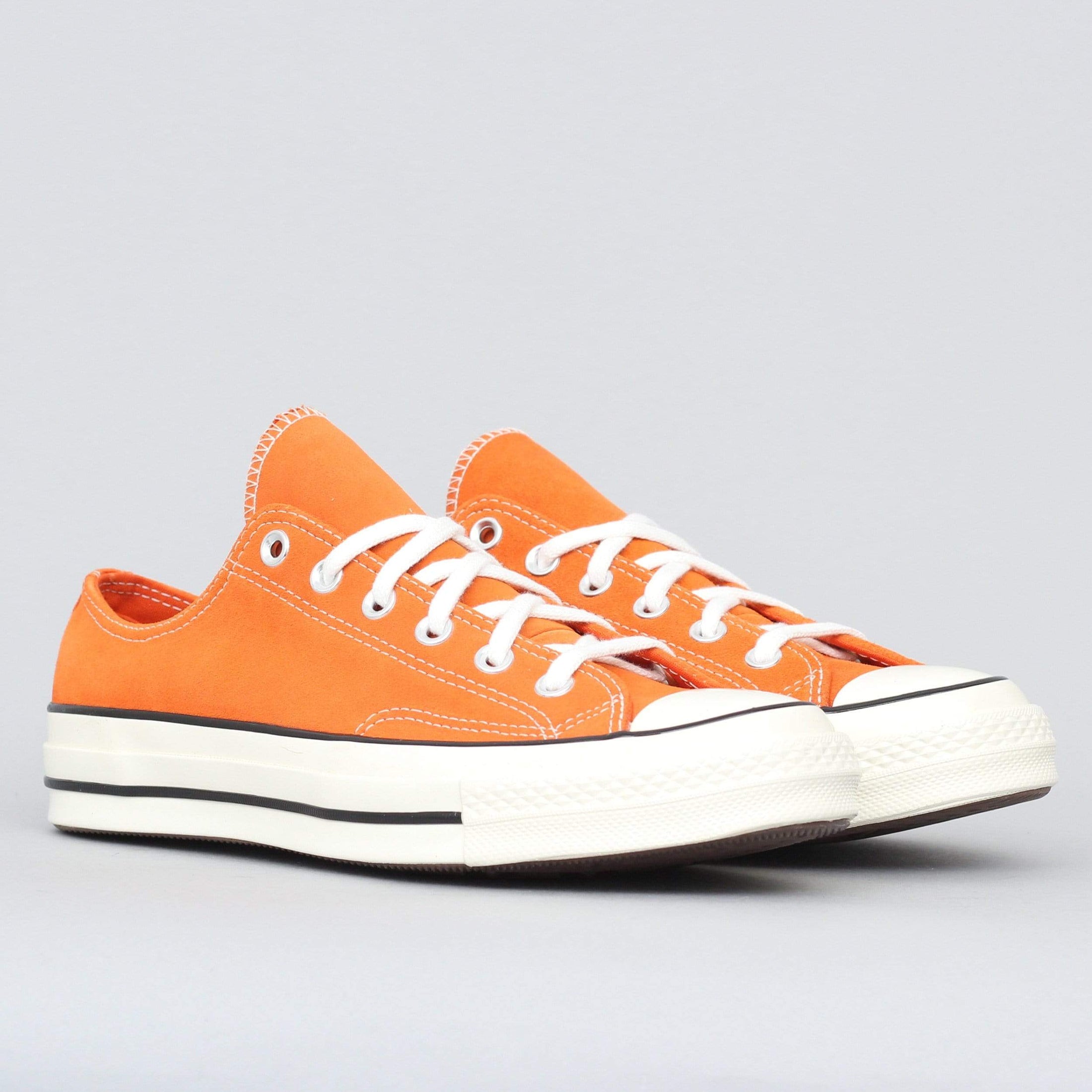 Converse Chuck 70 OX Shoes Campfire Orange Black Egret – Slam