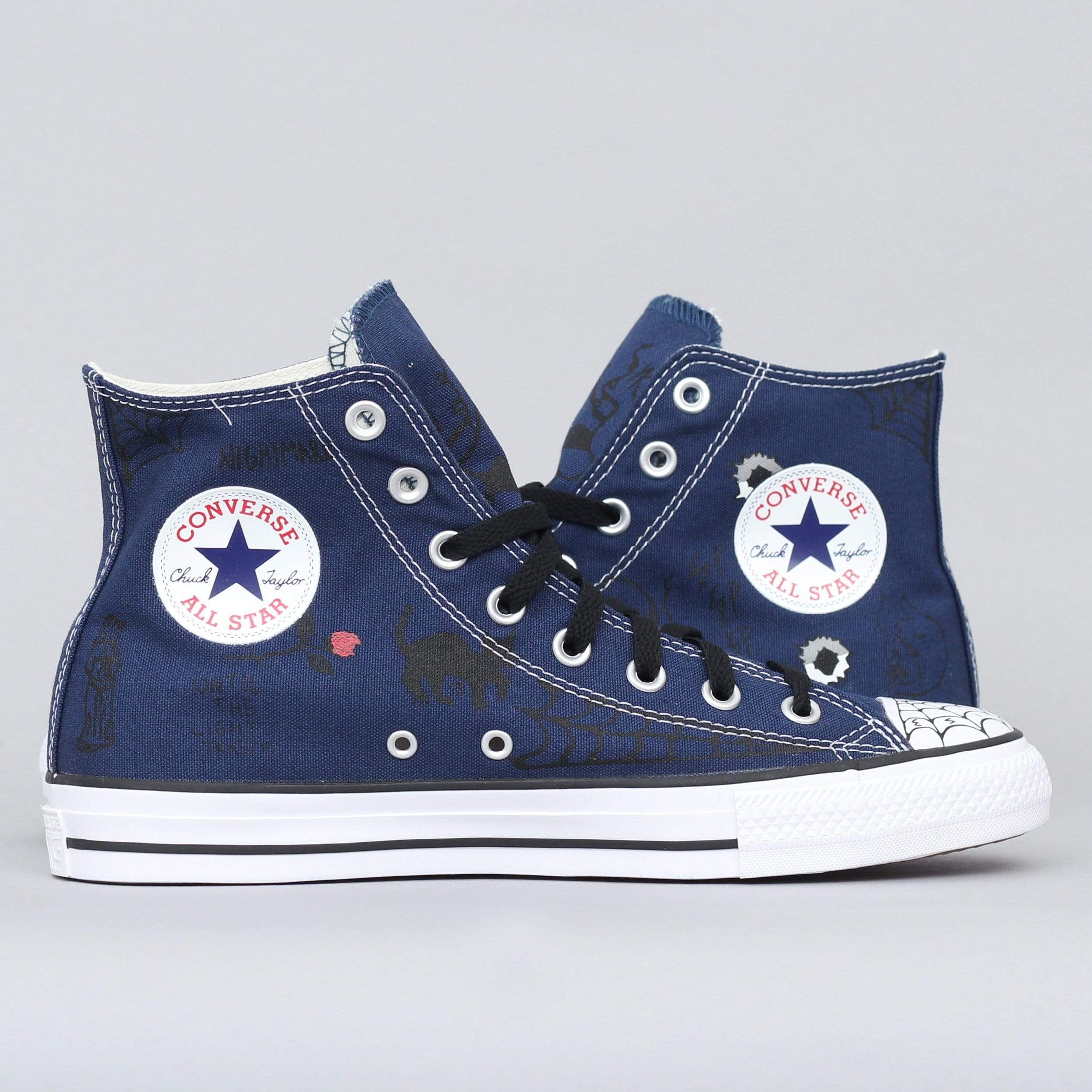 Converse CTAS Pro Hi Sean Pablo Shoes Navy Black White – Slam