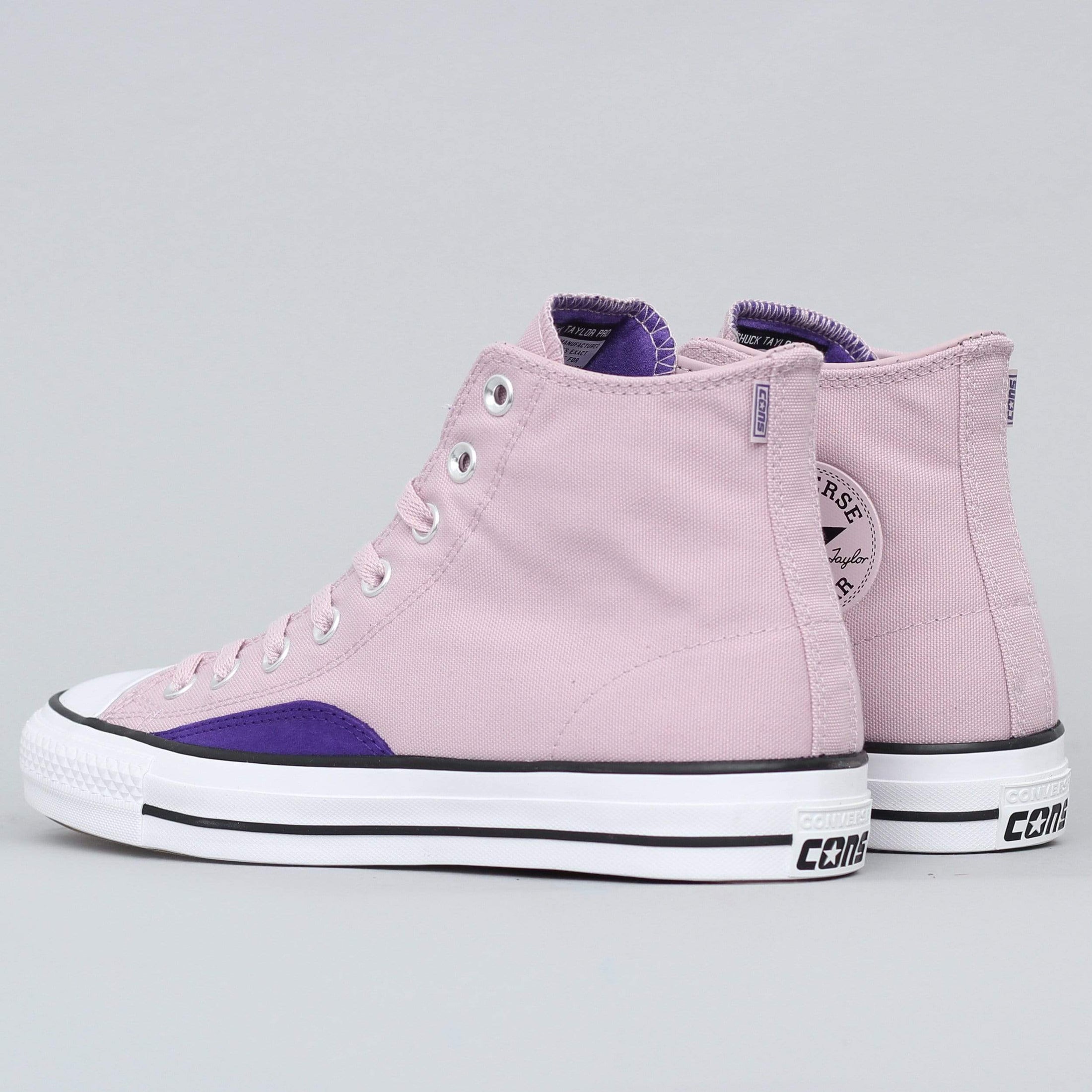 Converse CTAS Pro OP Hi Shoes Plum Chalk / Court Purple / White