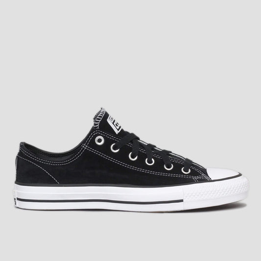Converse CTAS Pro Shoes OX Black / Black / White Suede