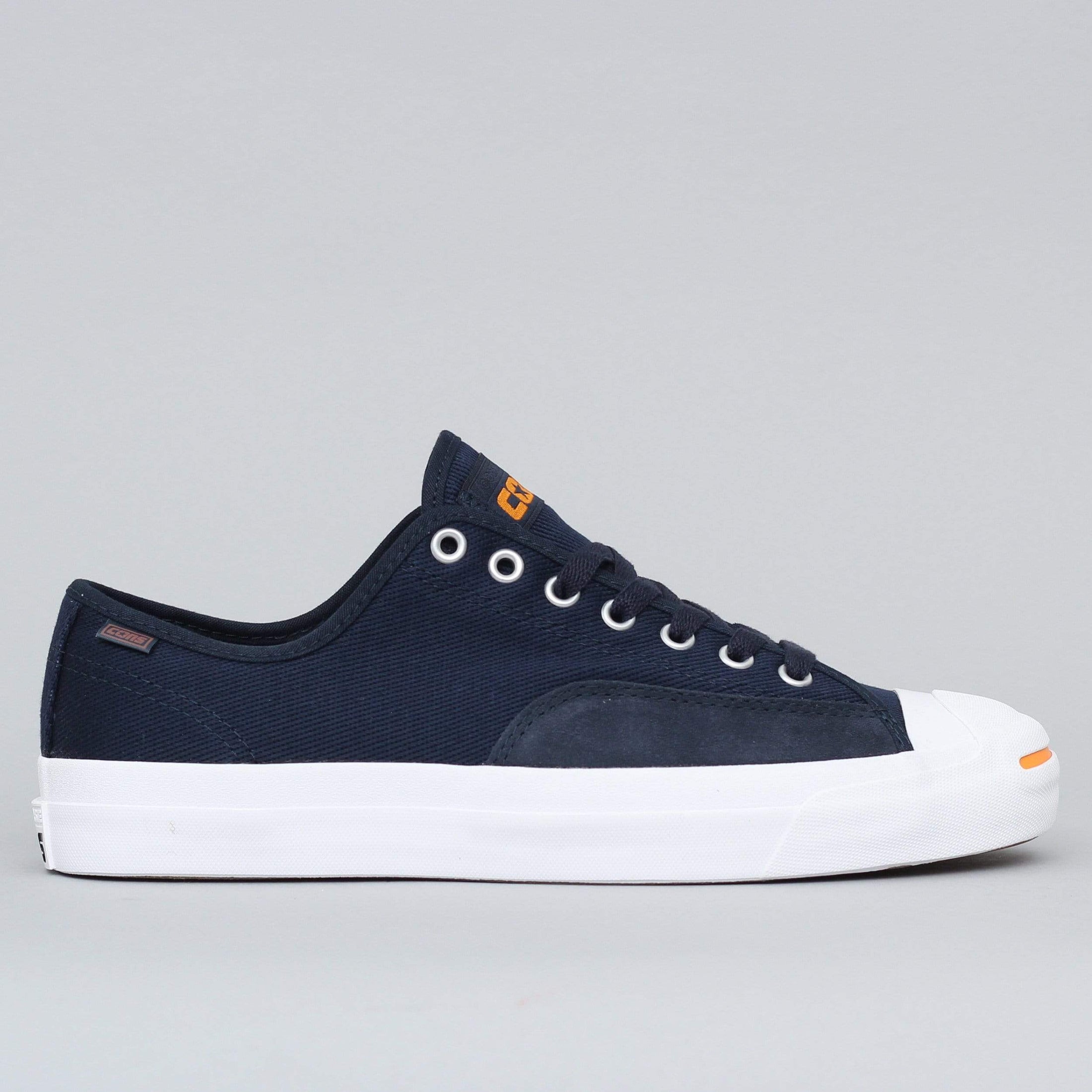 Converse Jack Purcell Pro OX Shoes Dark Obsidian / White
