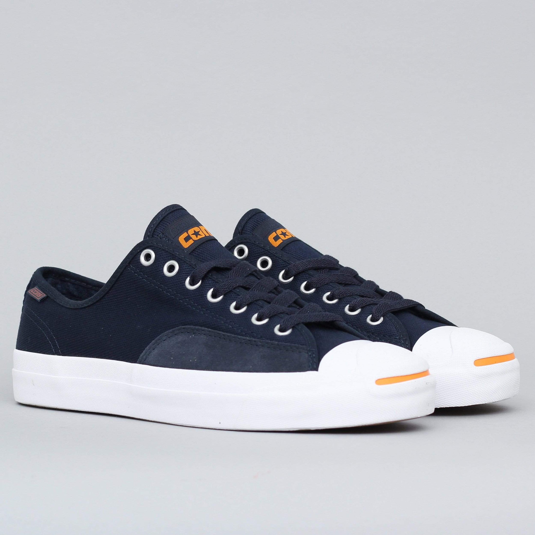 Converse Jack Purcell Pro OX Shoes Dark Obsidian / White