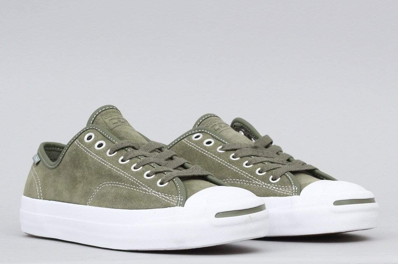 ヤスダ様 サープラスOX 27 Converse JP Pro OX Shoes Field Surplus / White / Gum from Slam