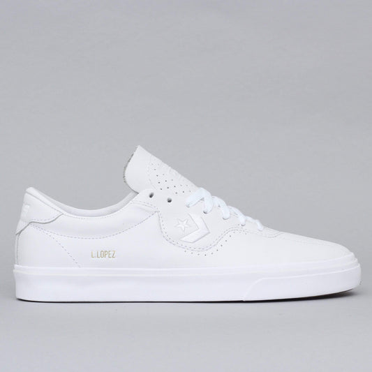 Converse Louie Lopez Pro Leather OX Shoes White / White / White