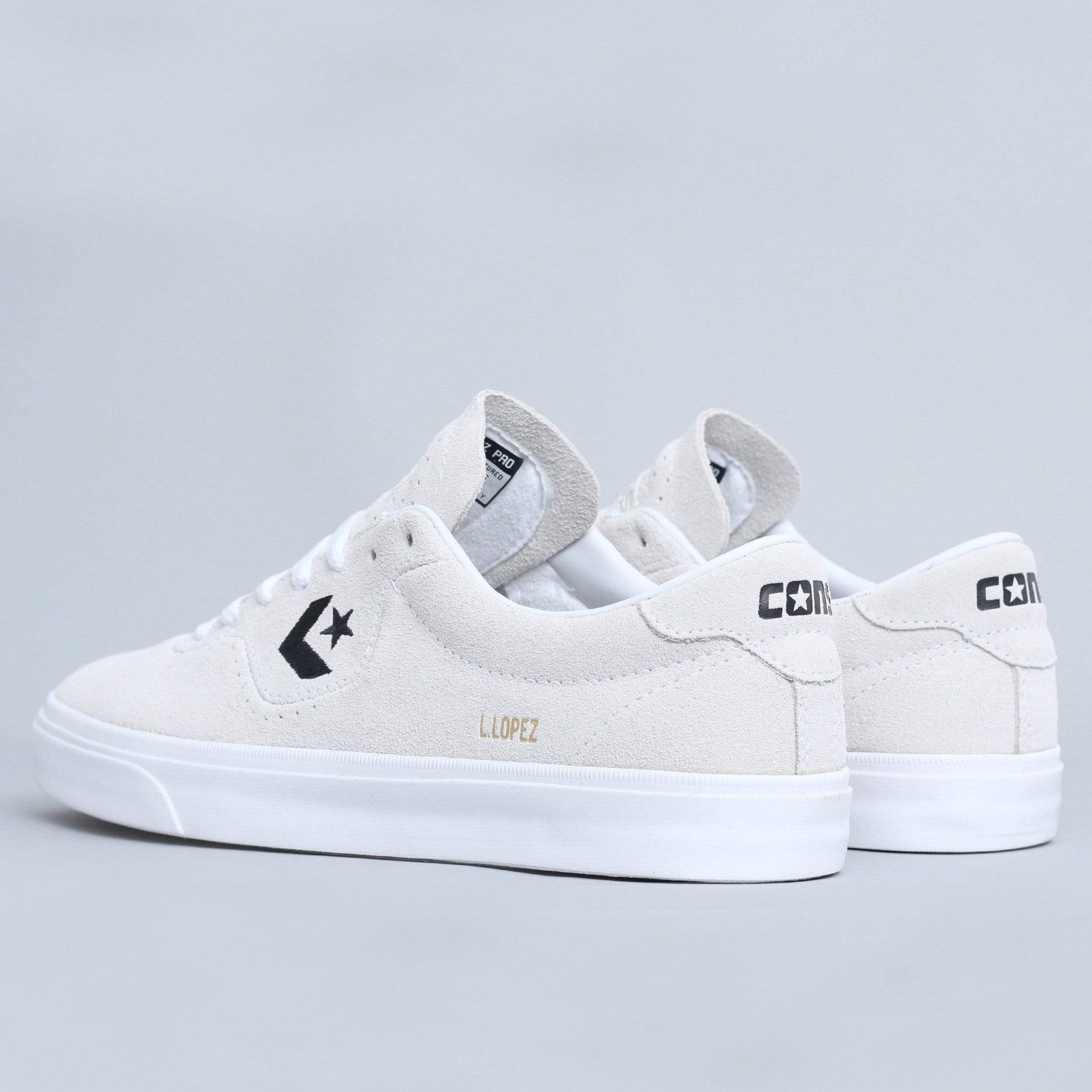 Converse Louie Lopez Pro Ox Shoes White / White / Black