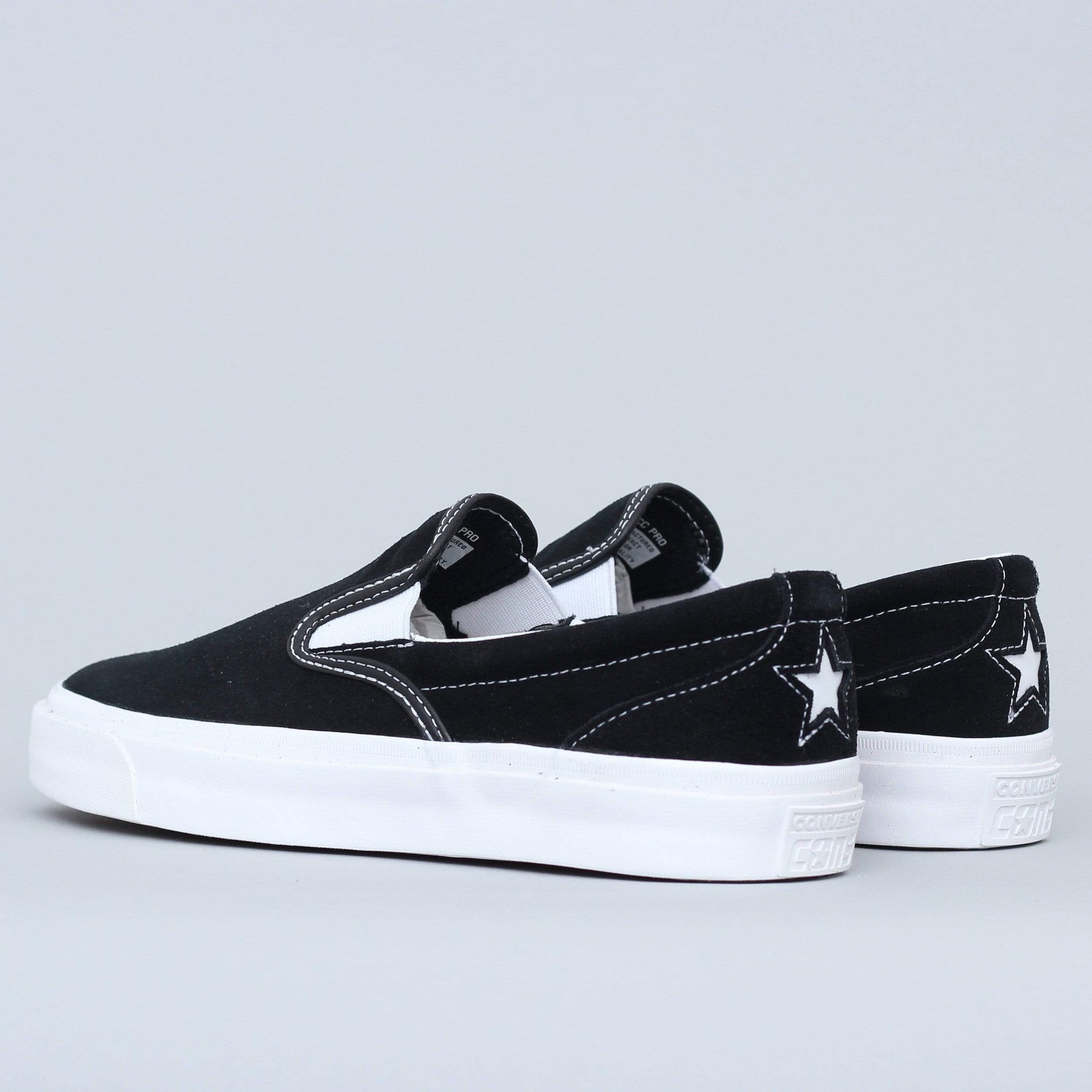 Converse One Star CC Slip Shoes Black / White / White