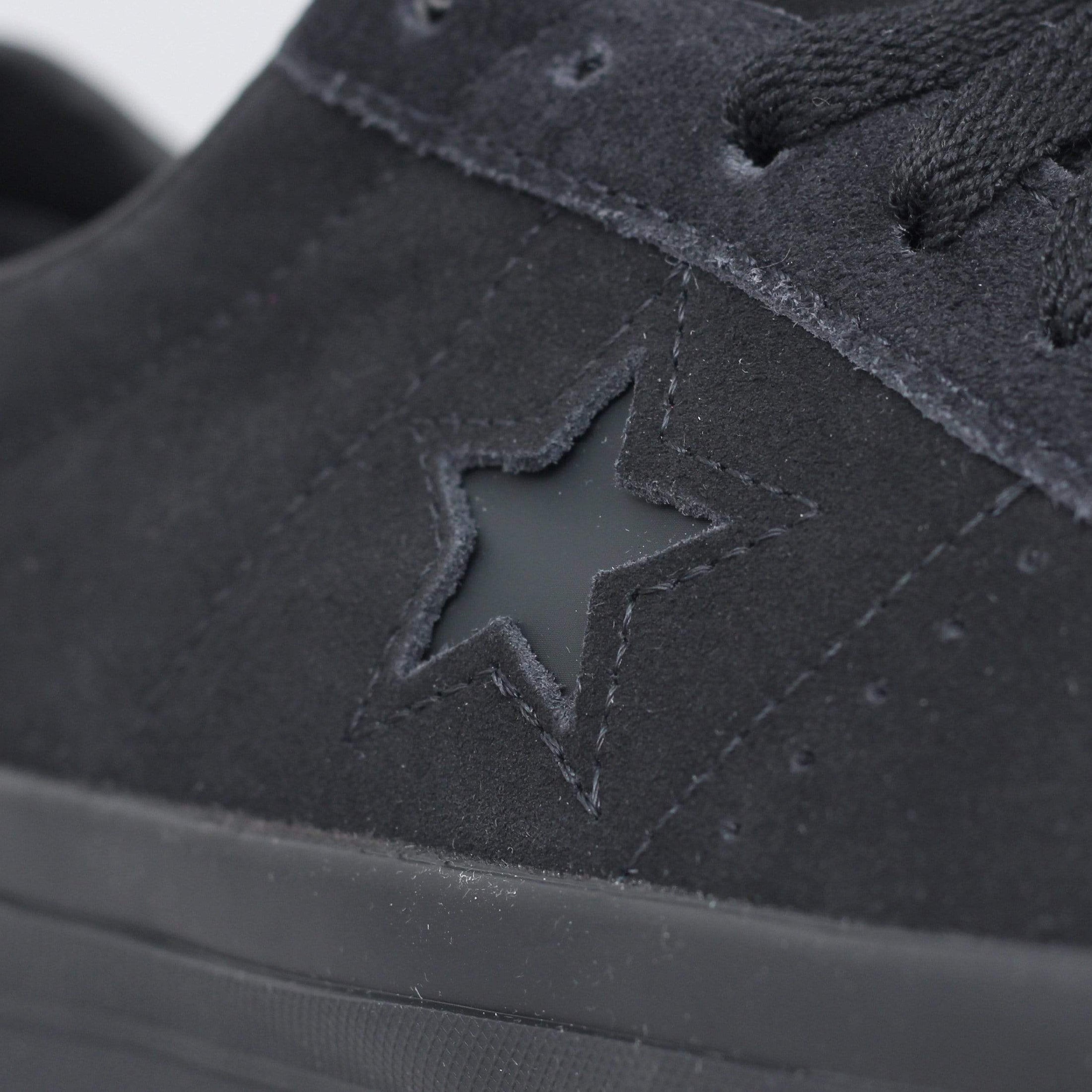 Converse One Star Pro OX Suede Shoes Black / Black / Black
