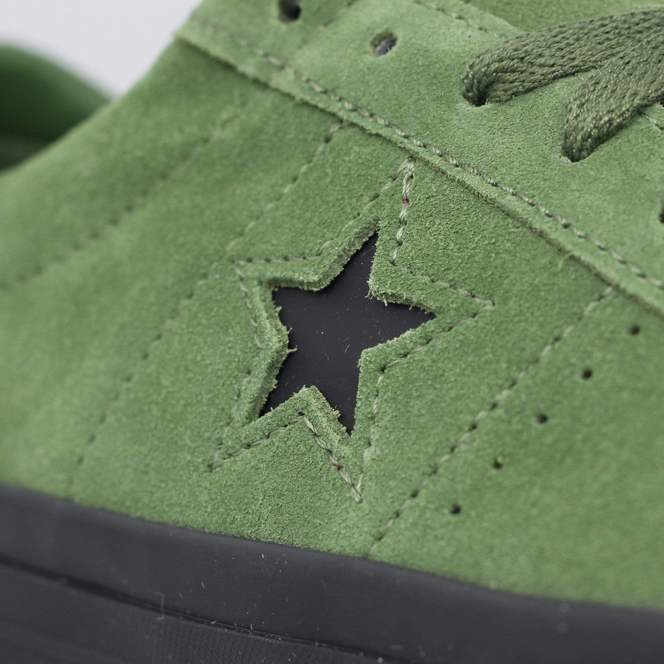Converse One Star Pro OX Suede Shoes Cypress Green / Black / Black