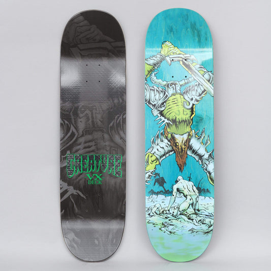 Creature 8.6 VX Battlion Skateboard Deck Blue