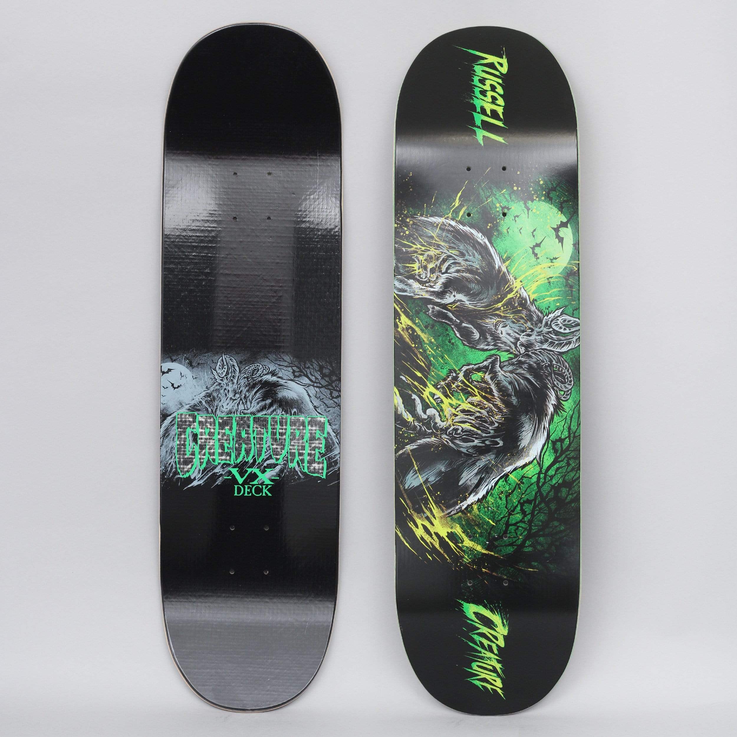 Creature 8.6 VX Russell Battery Ram Skateboard Deck – Slam City Skates