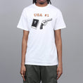Load image into Gallery viewer, Dear Skating USA #1 T-Shirt White
