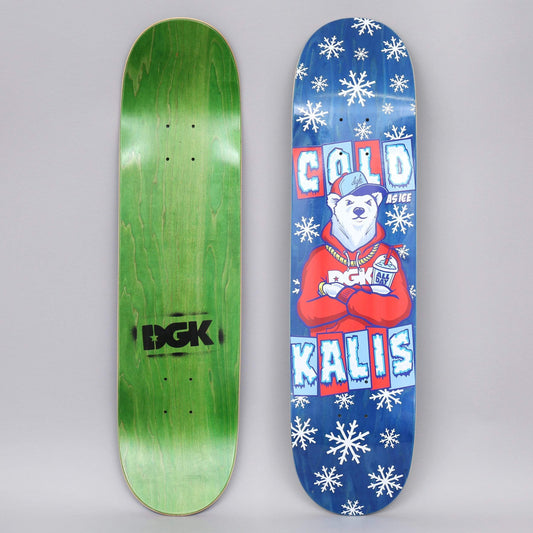 DGK 7.8 Kalis Corner Store Skateboard Deck Blue