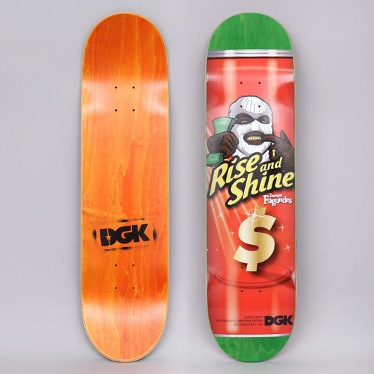 DGK 8.1 Fagundes Corner Store Skateboard Deck Green / Red