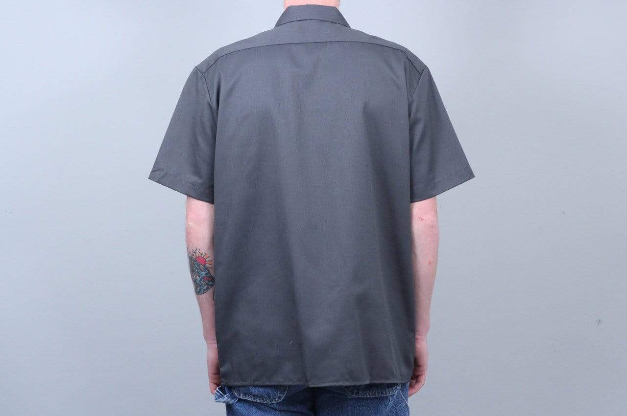 Dickies Work Shirt Short Sleeve Charcoal Grey