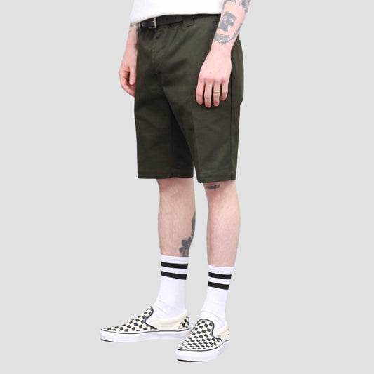 Dickies Slim Fit Shorts Olive Green