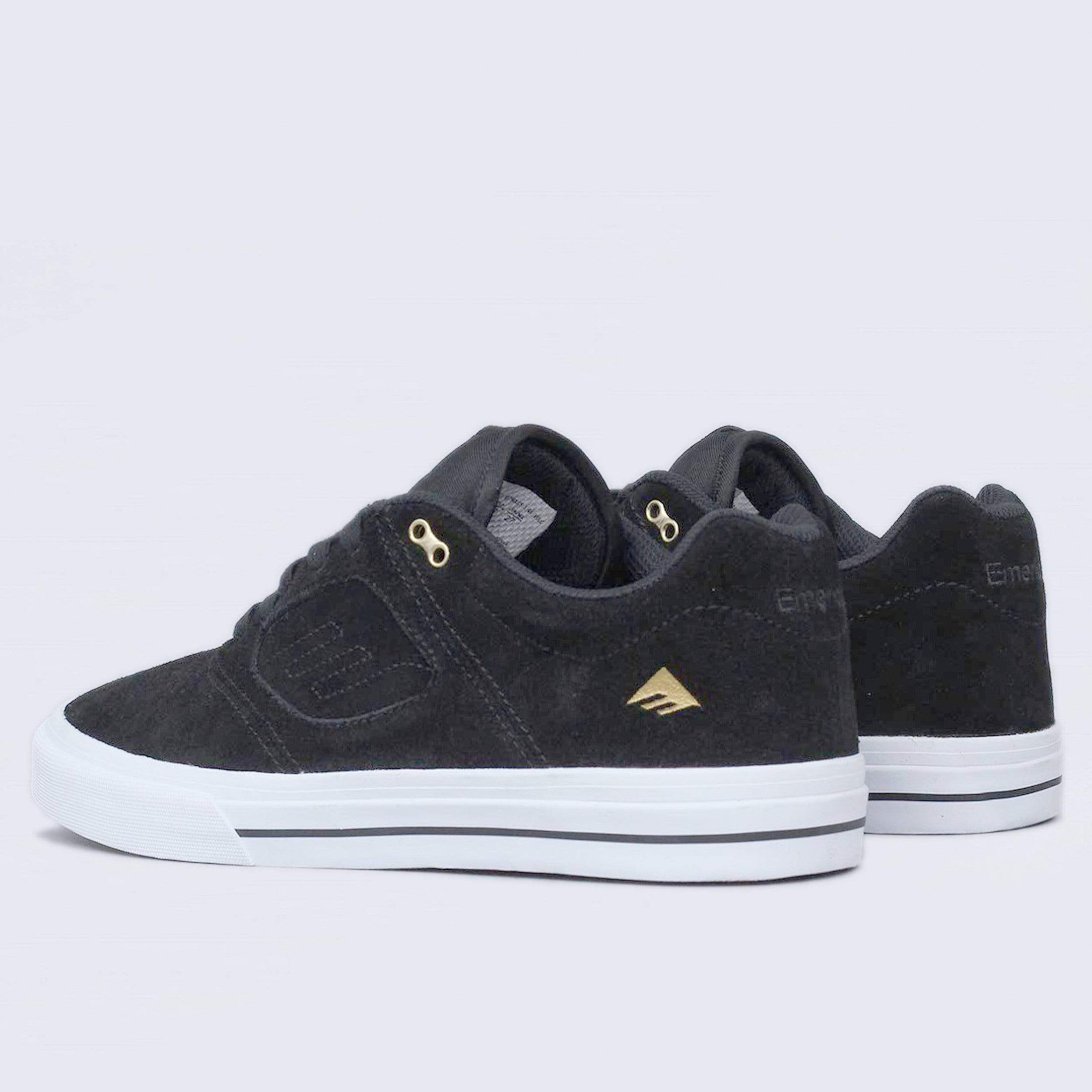 Emerica Reynolds 3 G6 Vulc Shoes Black / White / Gold