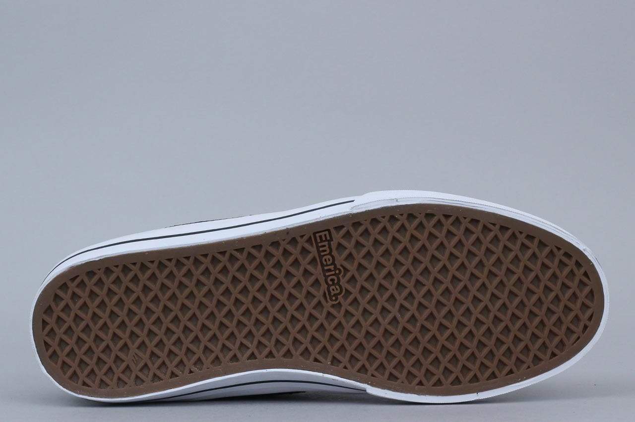 Emerica Reynolds 3 G6 Vulc Shoes Black / White / Gold