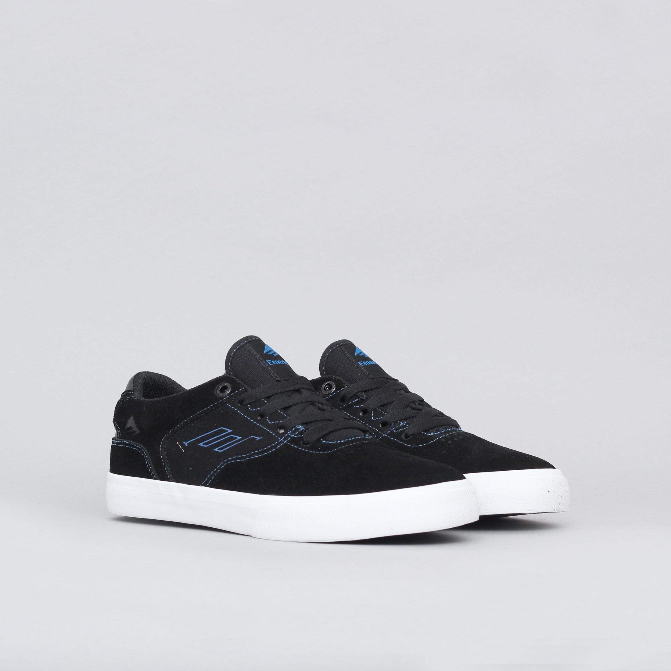 Emerica The Low Vulc Youth Shoes Black / Blue