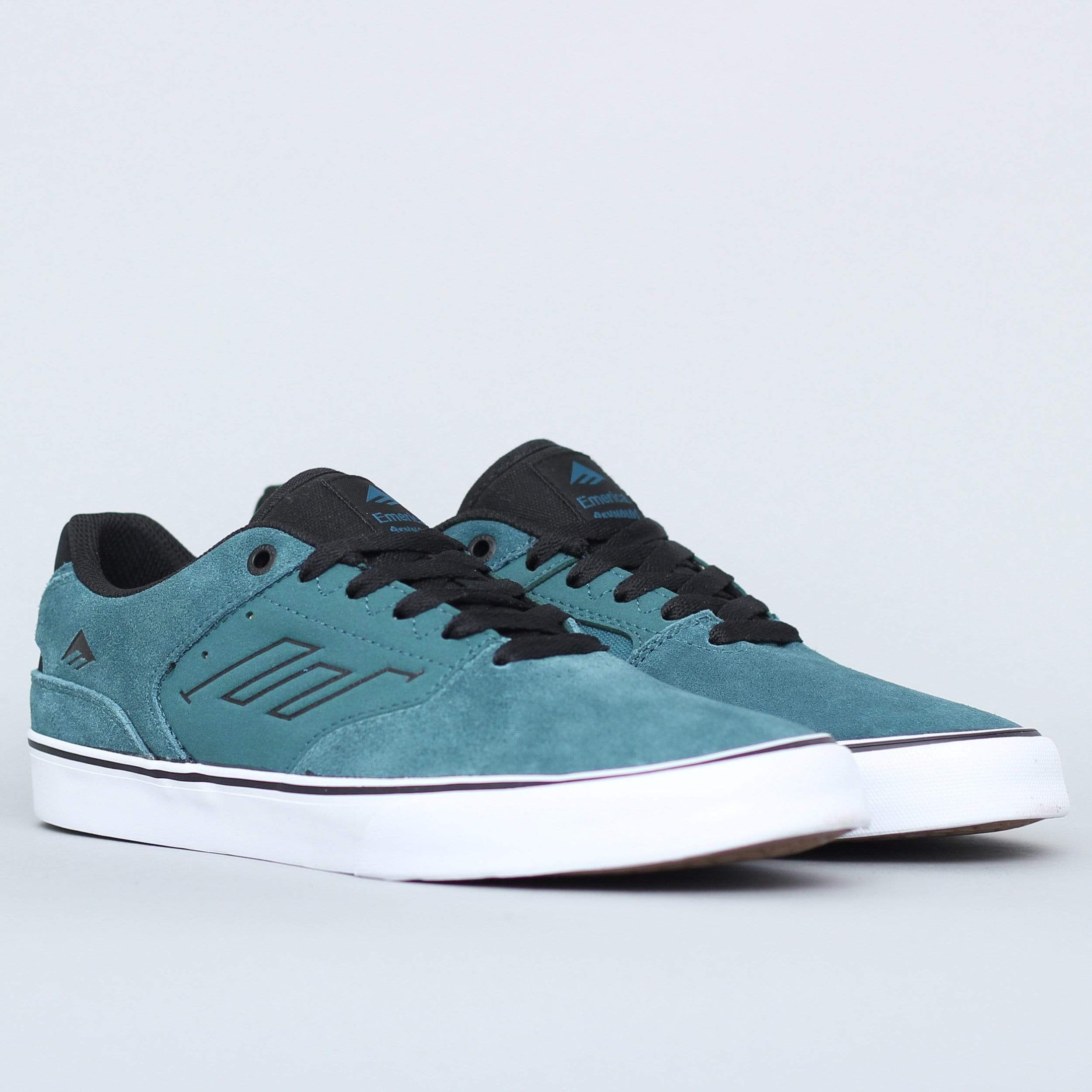Emerica The Reynolds Low Vulc Shoes Teal / Black