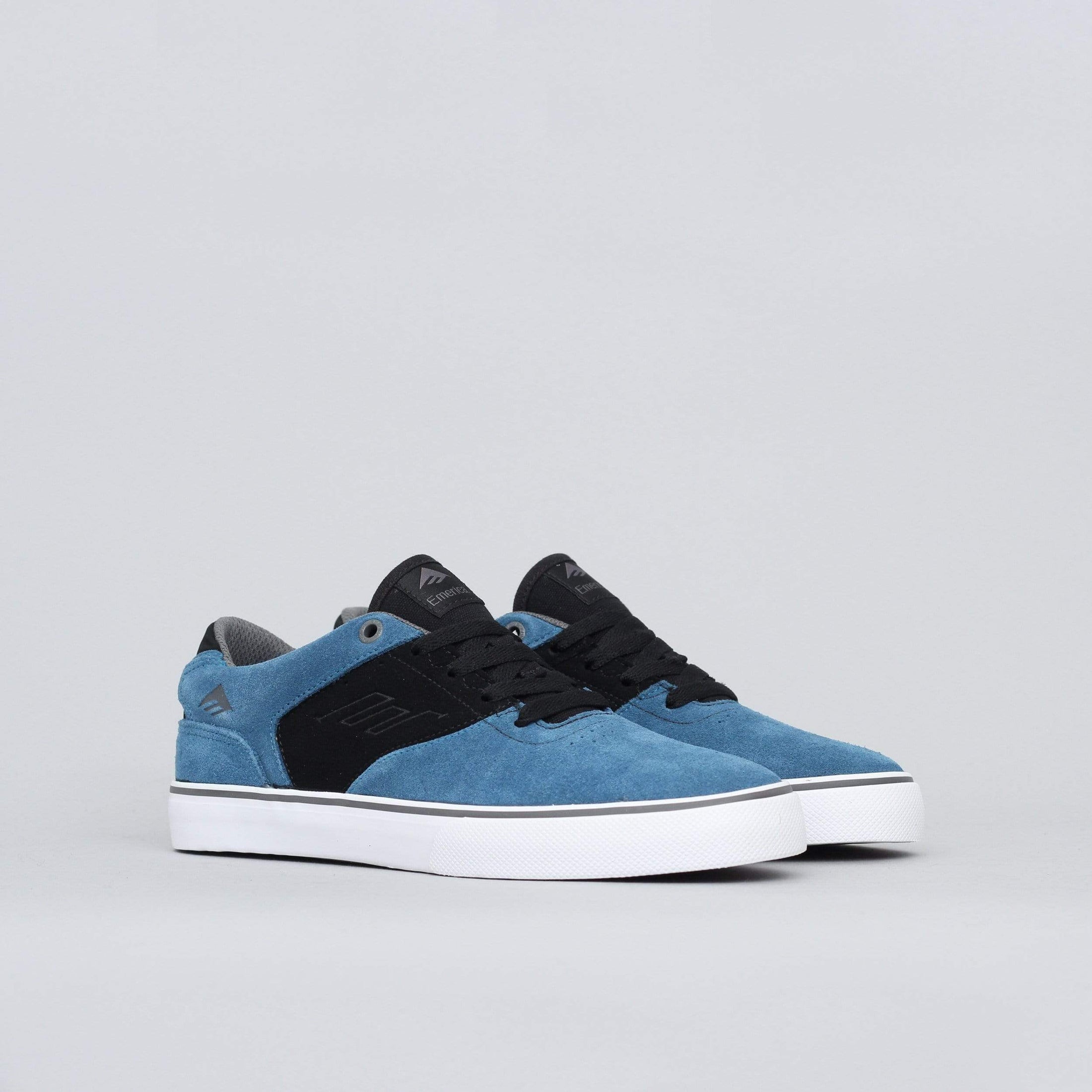 Emerica The Reynolds Low Vulc Youth Shoes Blue / Black / White