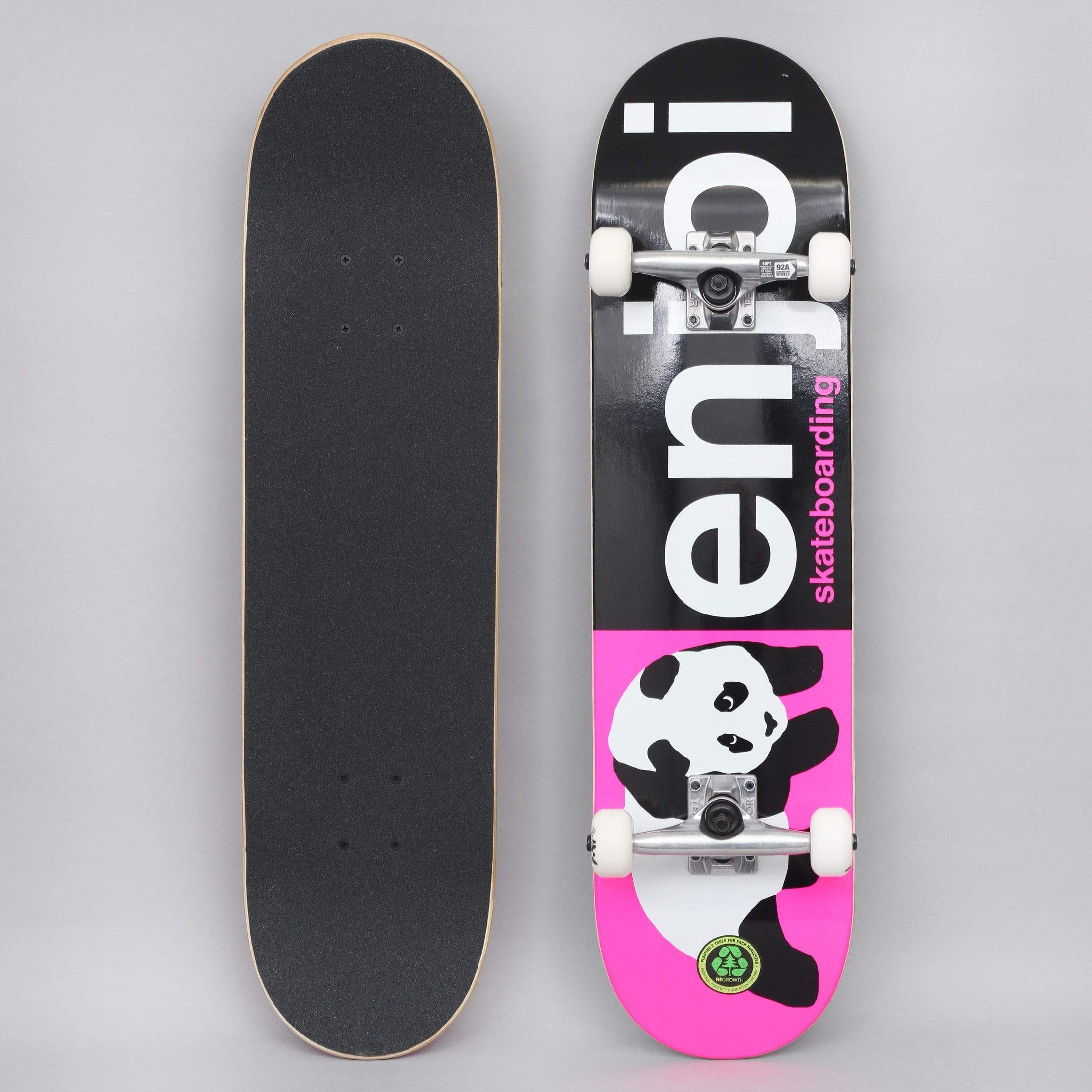Enjoi 8.0 Half And Half FP Complete Skateboard Pink