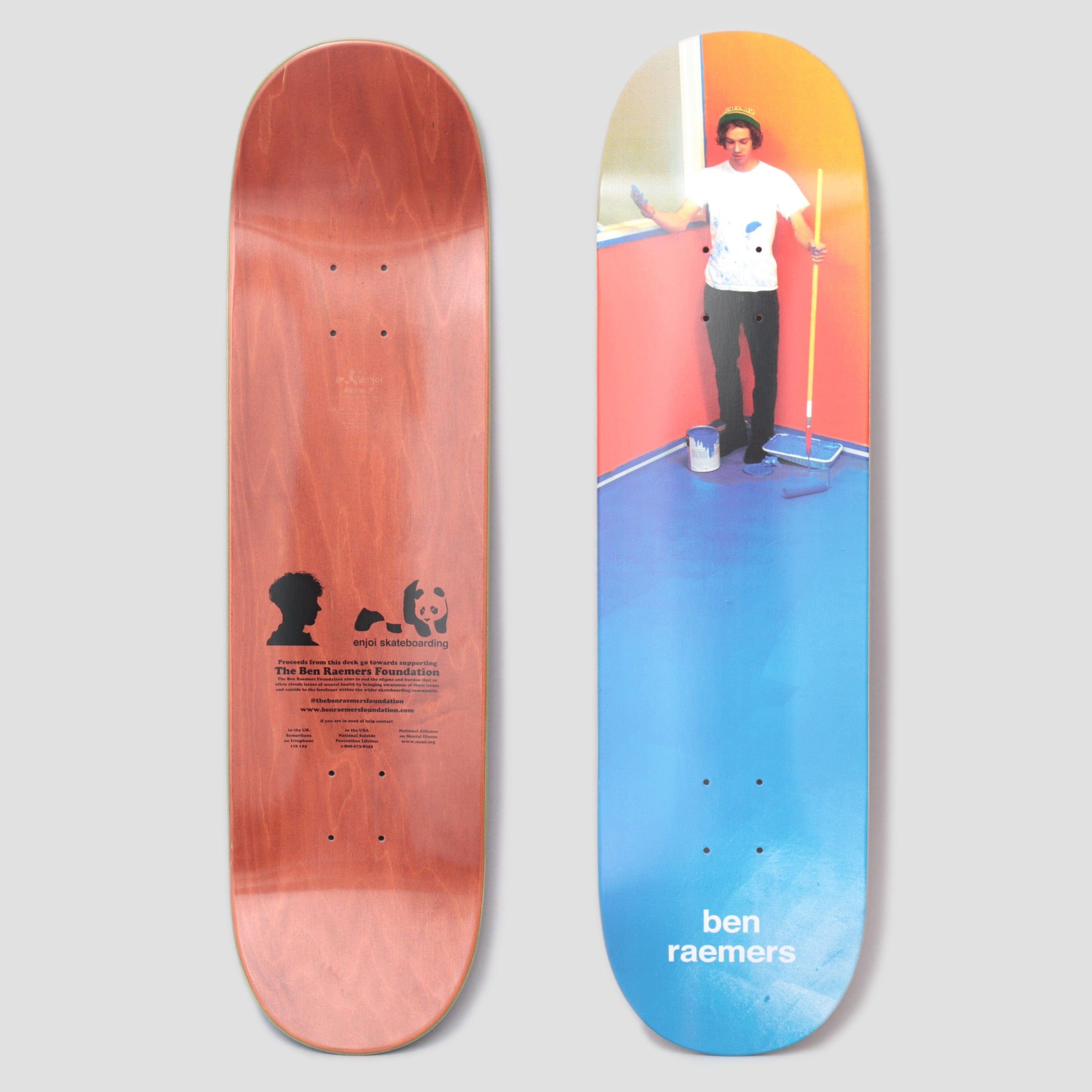 Enjoi Ben Raemers Boy Genius R7 Skateboard Deck - City Skates