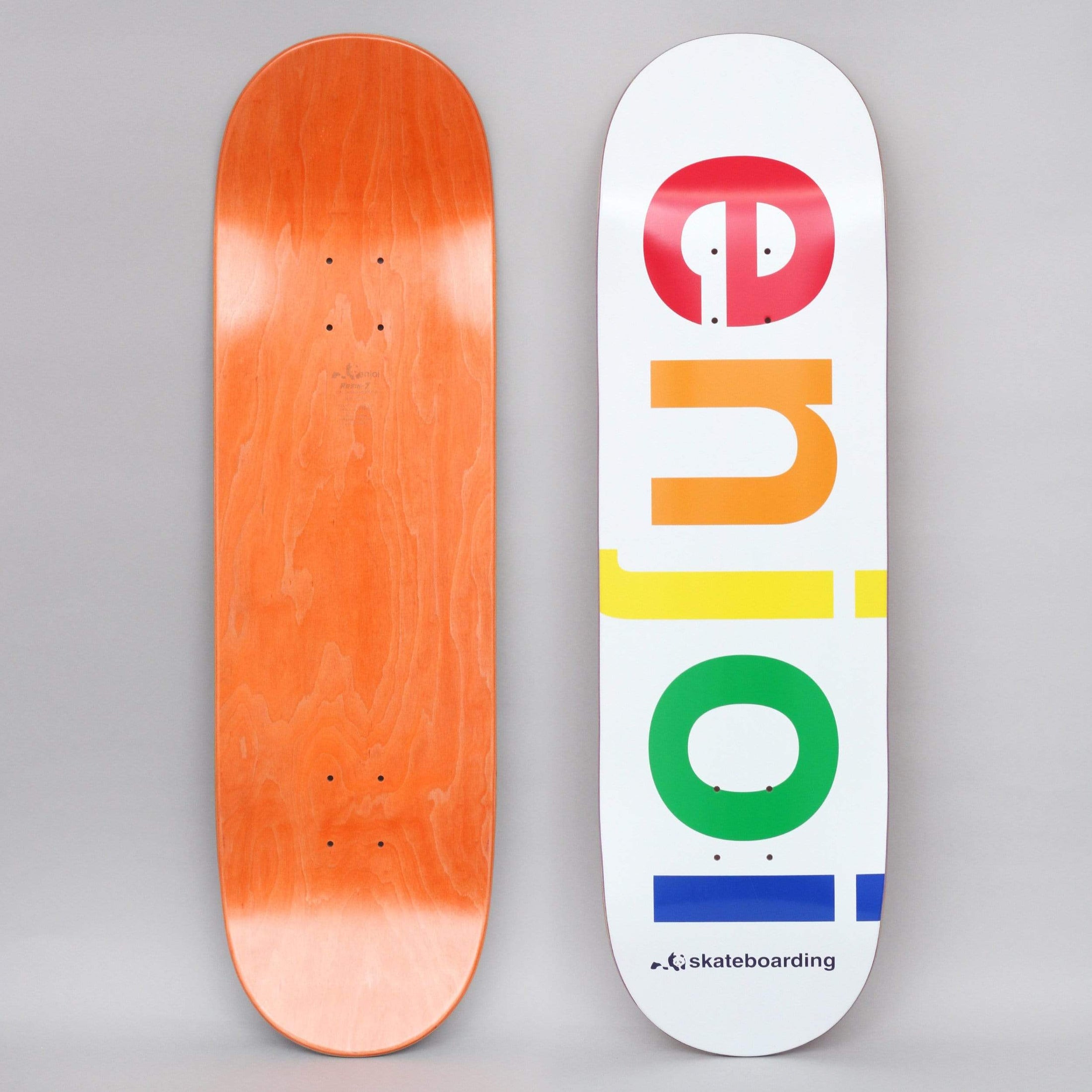 Enjoi 9 Spectrum R7 Skateboard Deck White