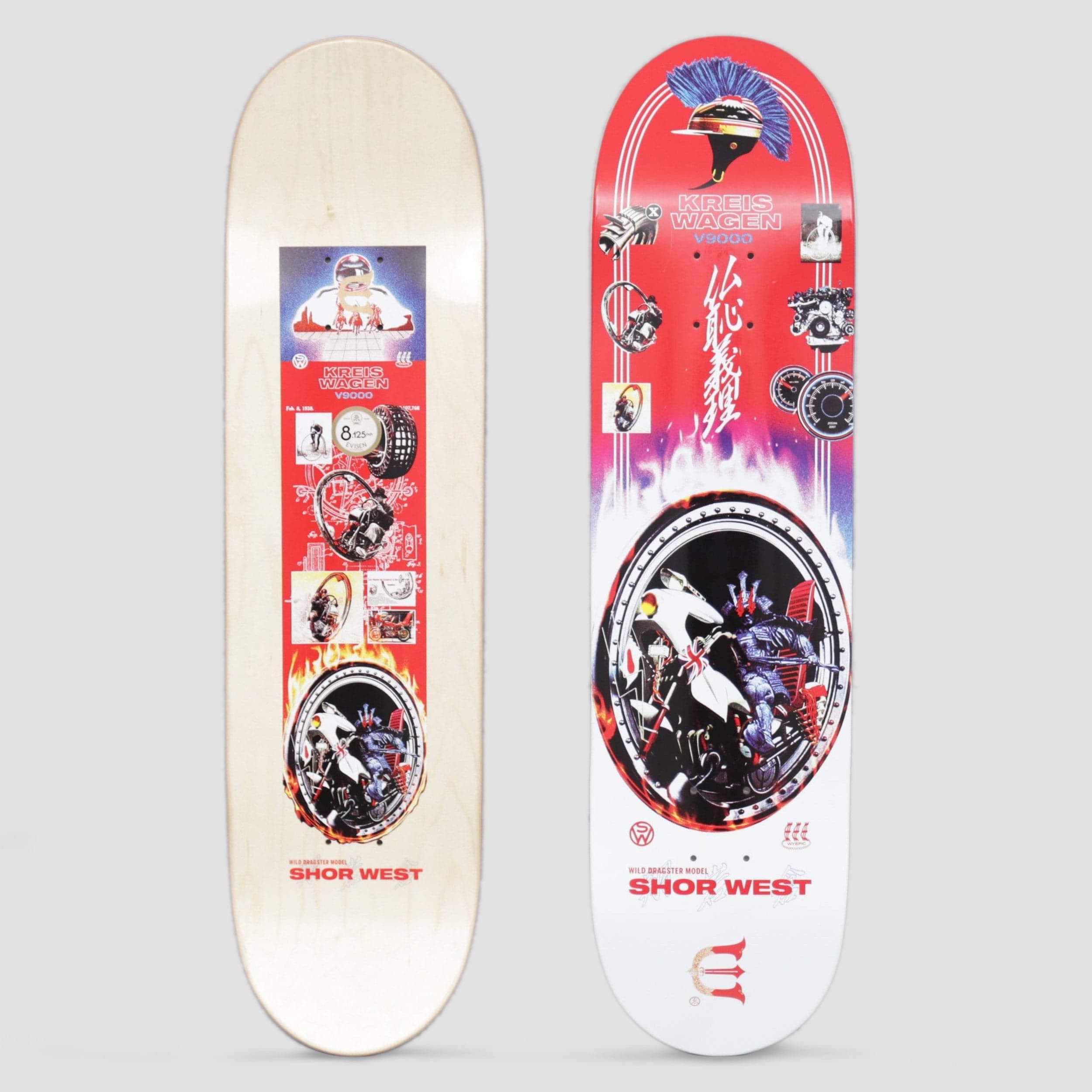 【希少】 Evisen デッキ 8.125 EVISEN TEAM EVI SNAKE'25 - 8.125 – Prime Skateboard Gallery