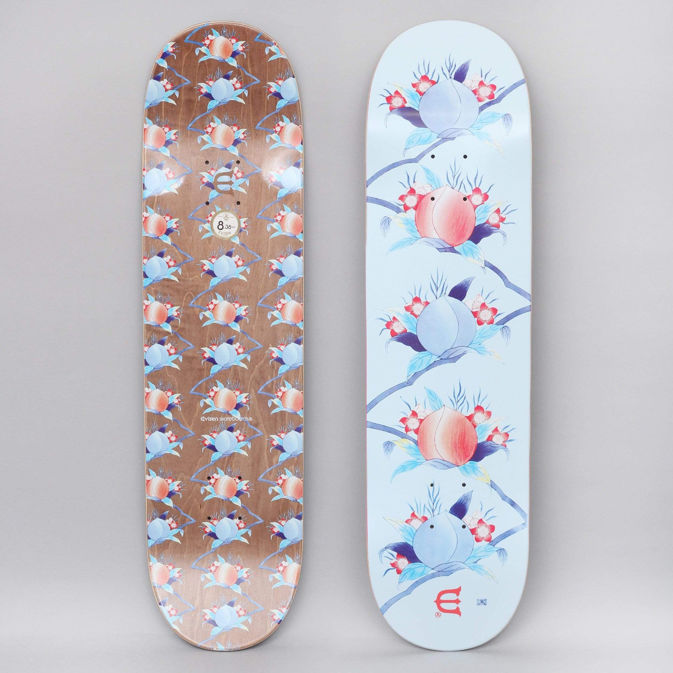 Evisen 8.38 Hip Five Skateboard Deck Blue