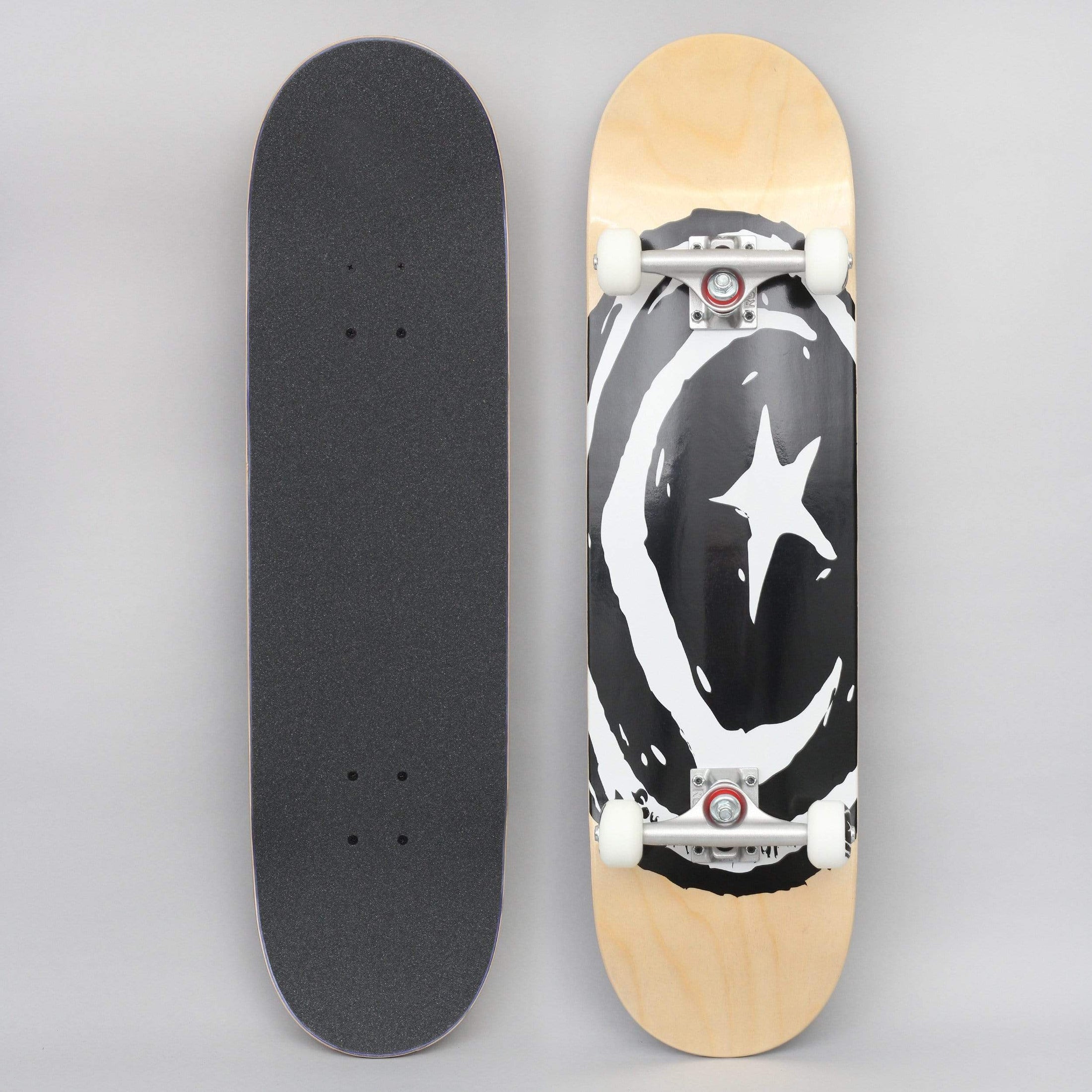Foundation 8.38 Star And Moon V 1.0 Complete Skateboard Natural