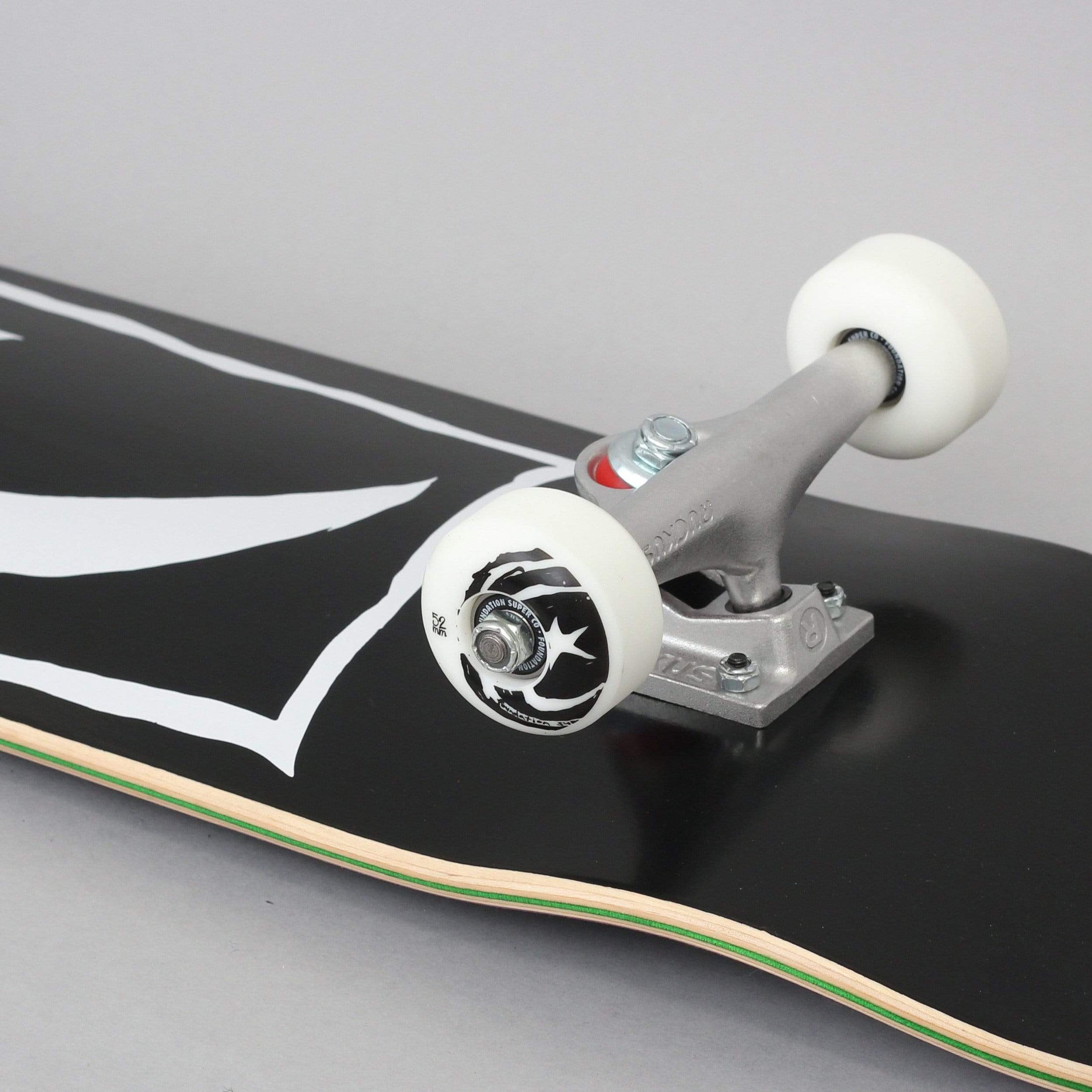 Foundation 8 Star And Moon Square Complete Skateboard Black