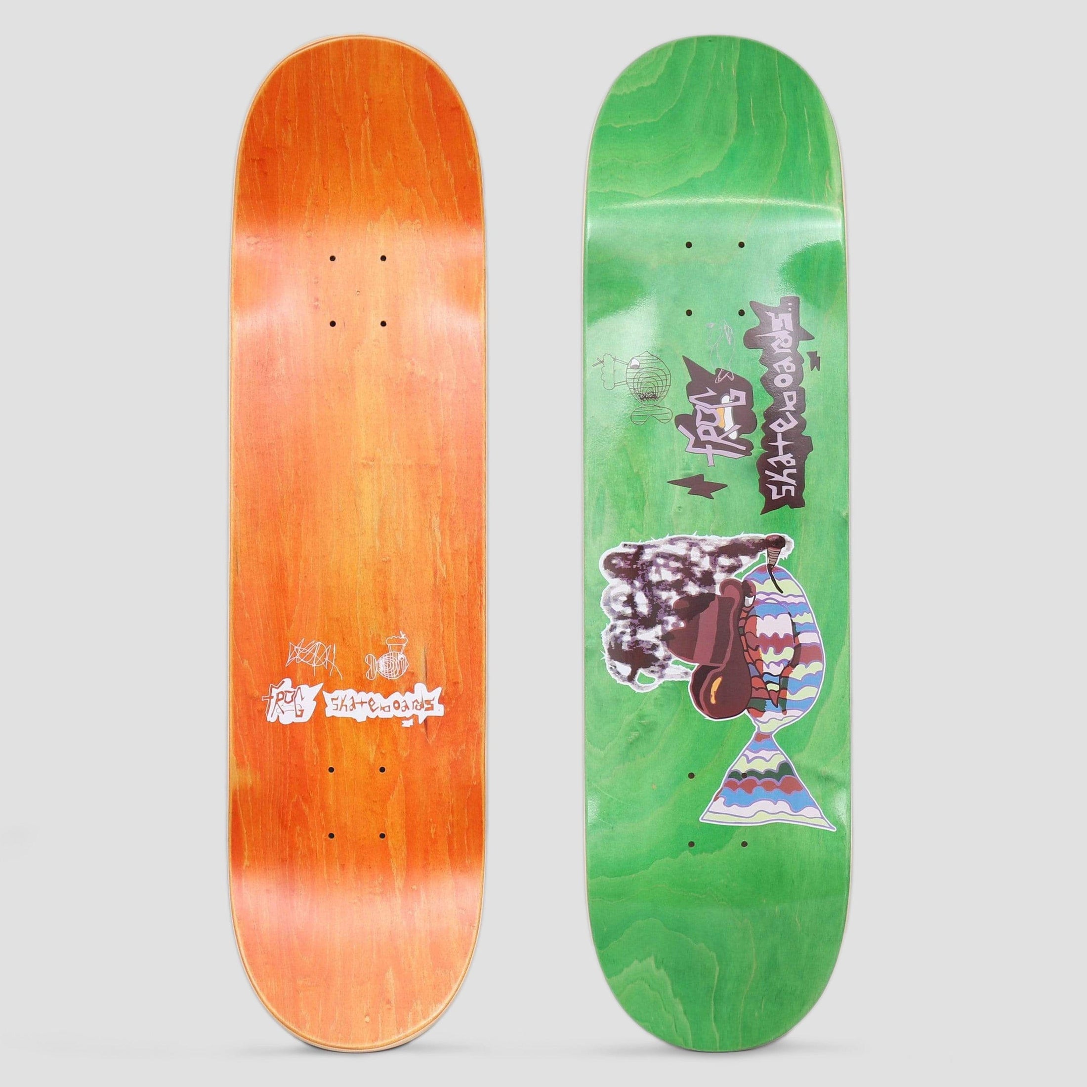 Frog 8.25 Smoking Fish Skateboard Deck