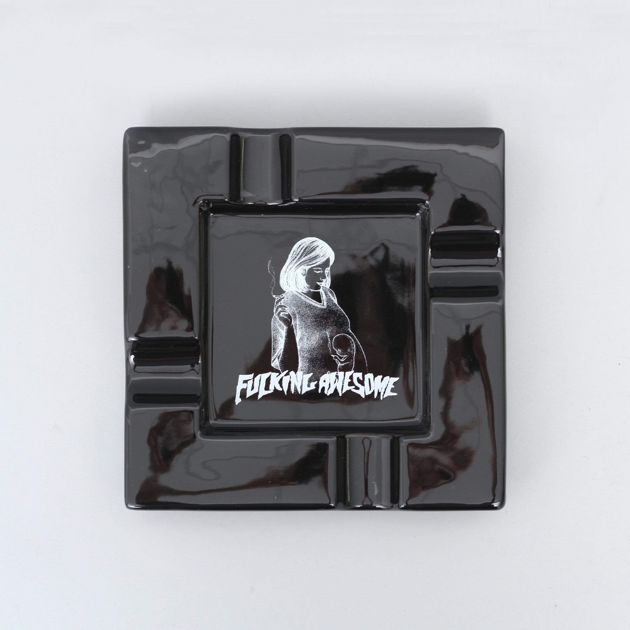Fucking Awesome Pregnant Ashtray Black – Slam City Skates