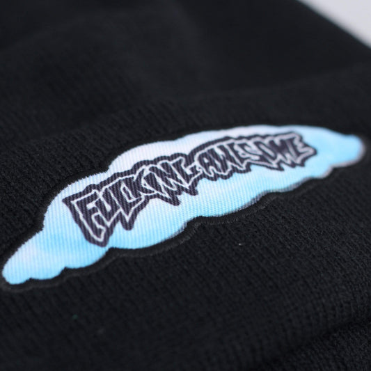 Fucking Awesome Rain Beanie Black
