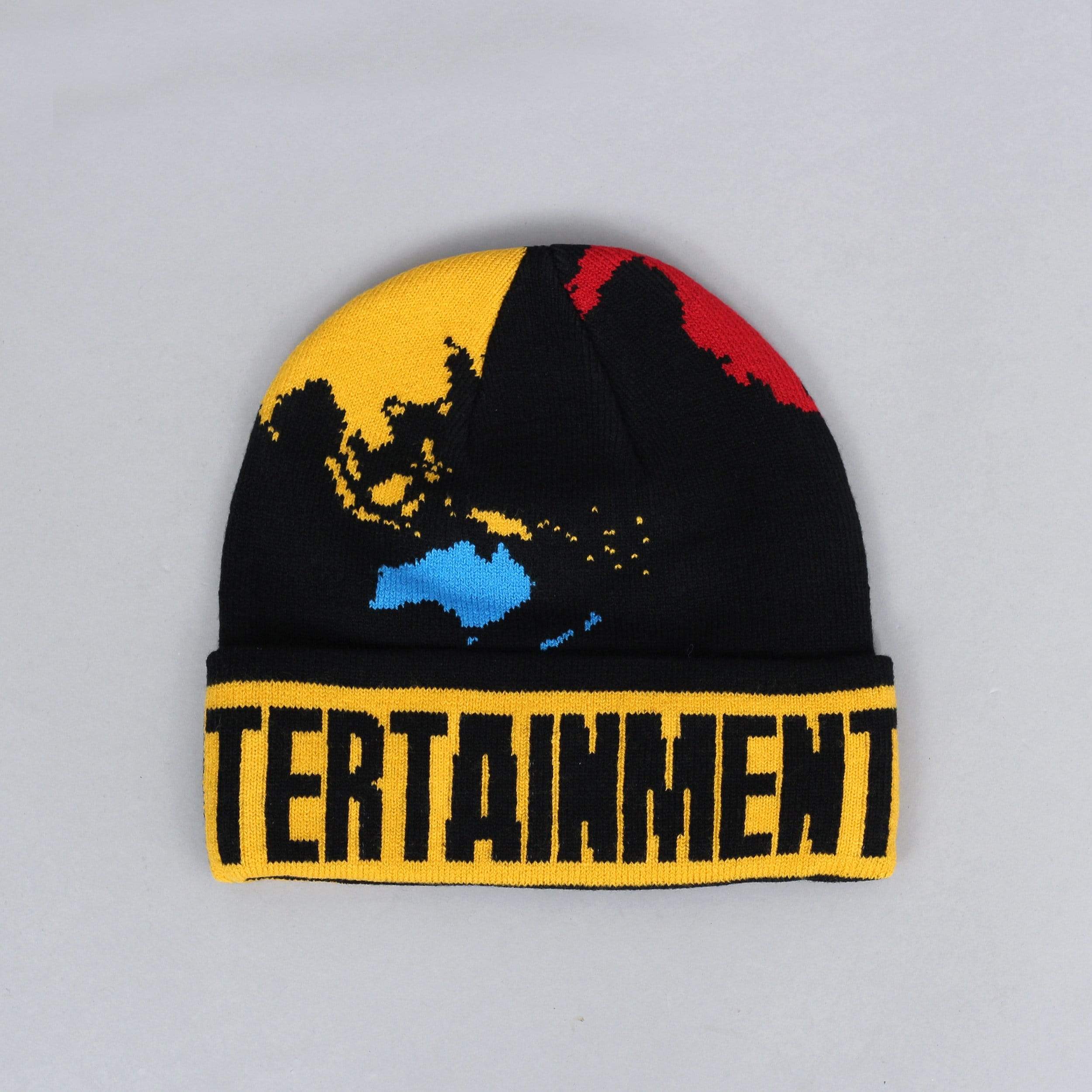 Fucking Awesome World Entertainment Beanie Black – Slam City Skates