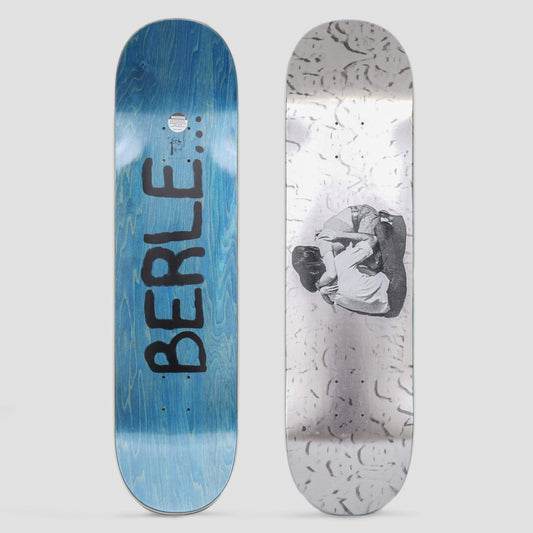 Fucking Awesome 8.18 Berle Face Embrace Skateboard Deck Silver