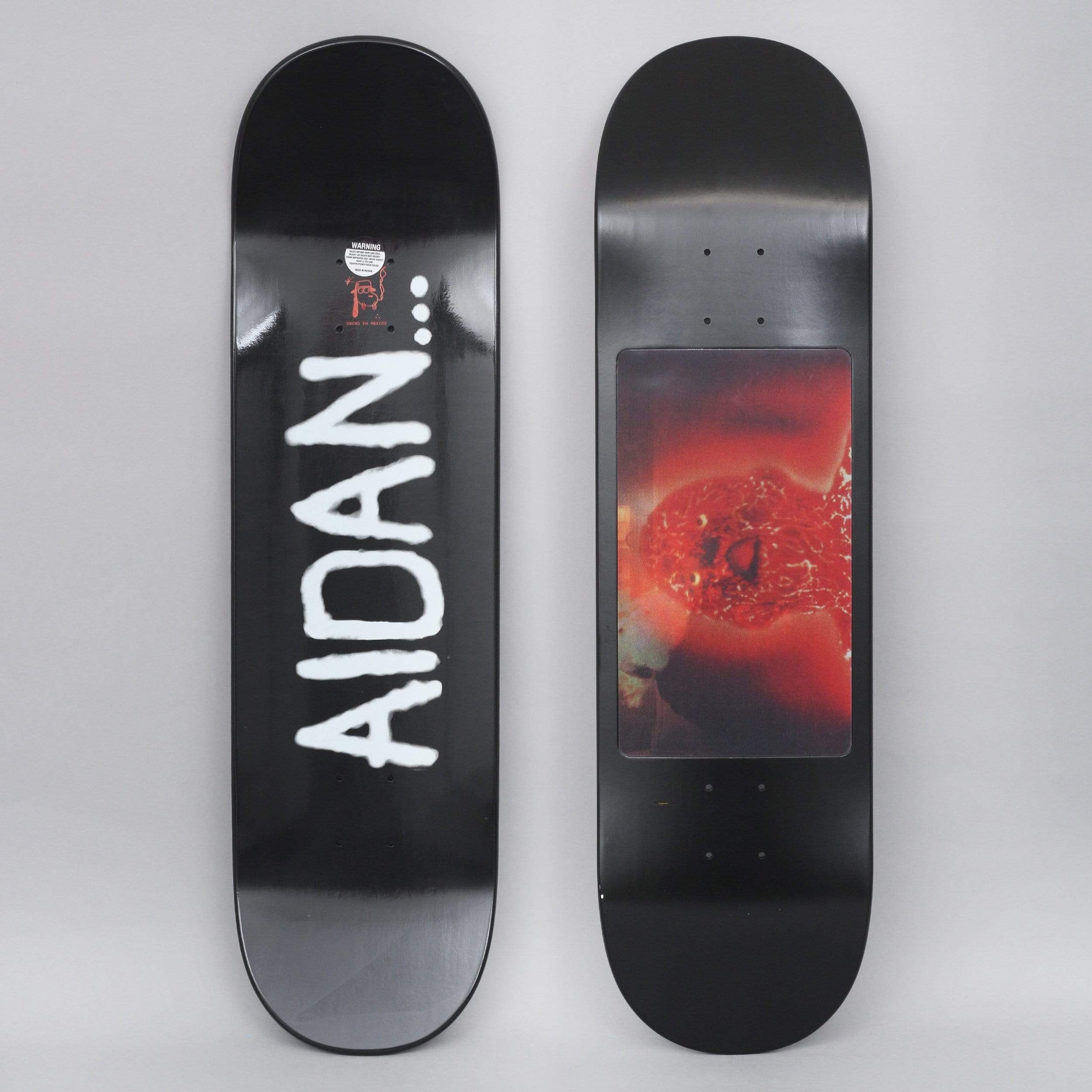 Fucking Awesome 8.5 Aidan Spray Face Skateboard Deck Black
