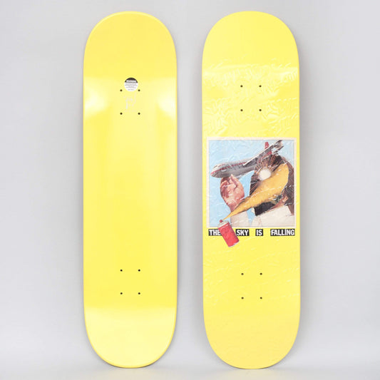 Fucking Awesome 8.5 Skyfall Dipped Skateboard Deck Yellow