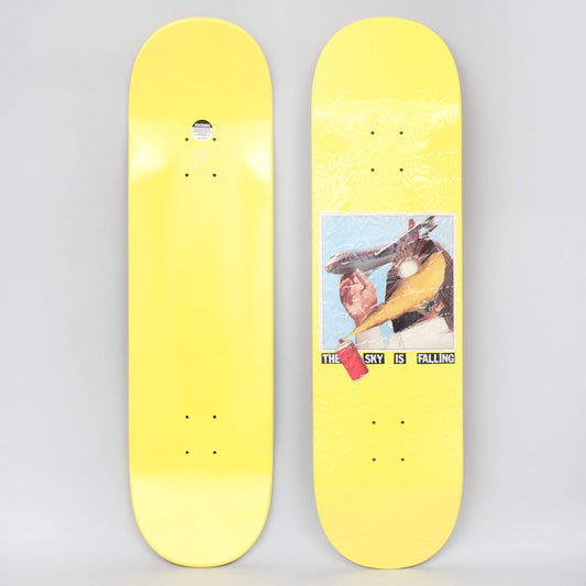 Fucking Awesome 8.5 Skyfall Dipped Skateboard Deck Yellow