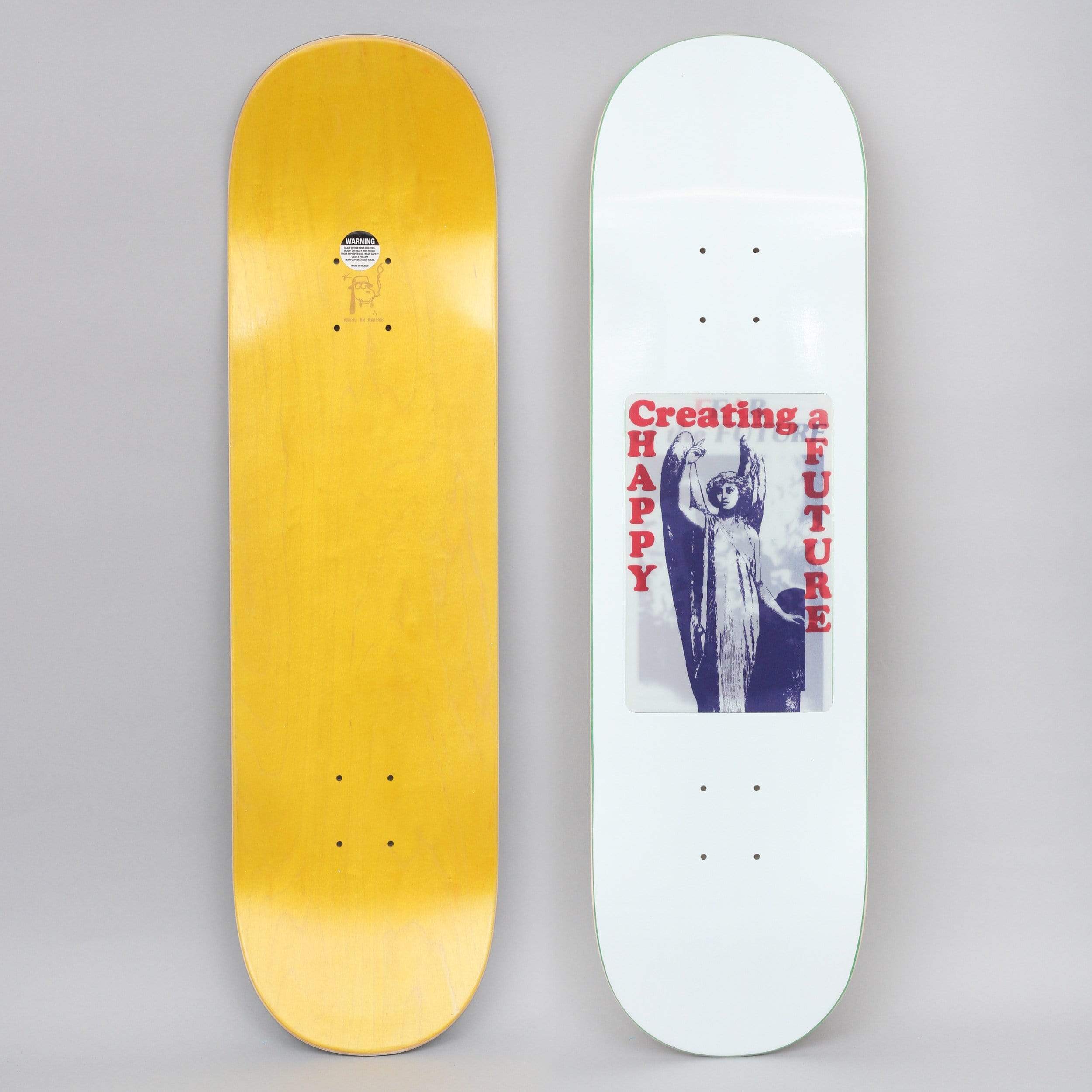 Fucking Awesome 8.5 The Future Skateboard Deck White – Slam City
