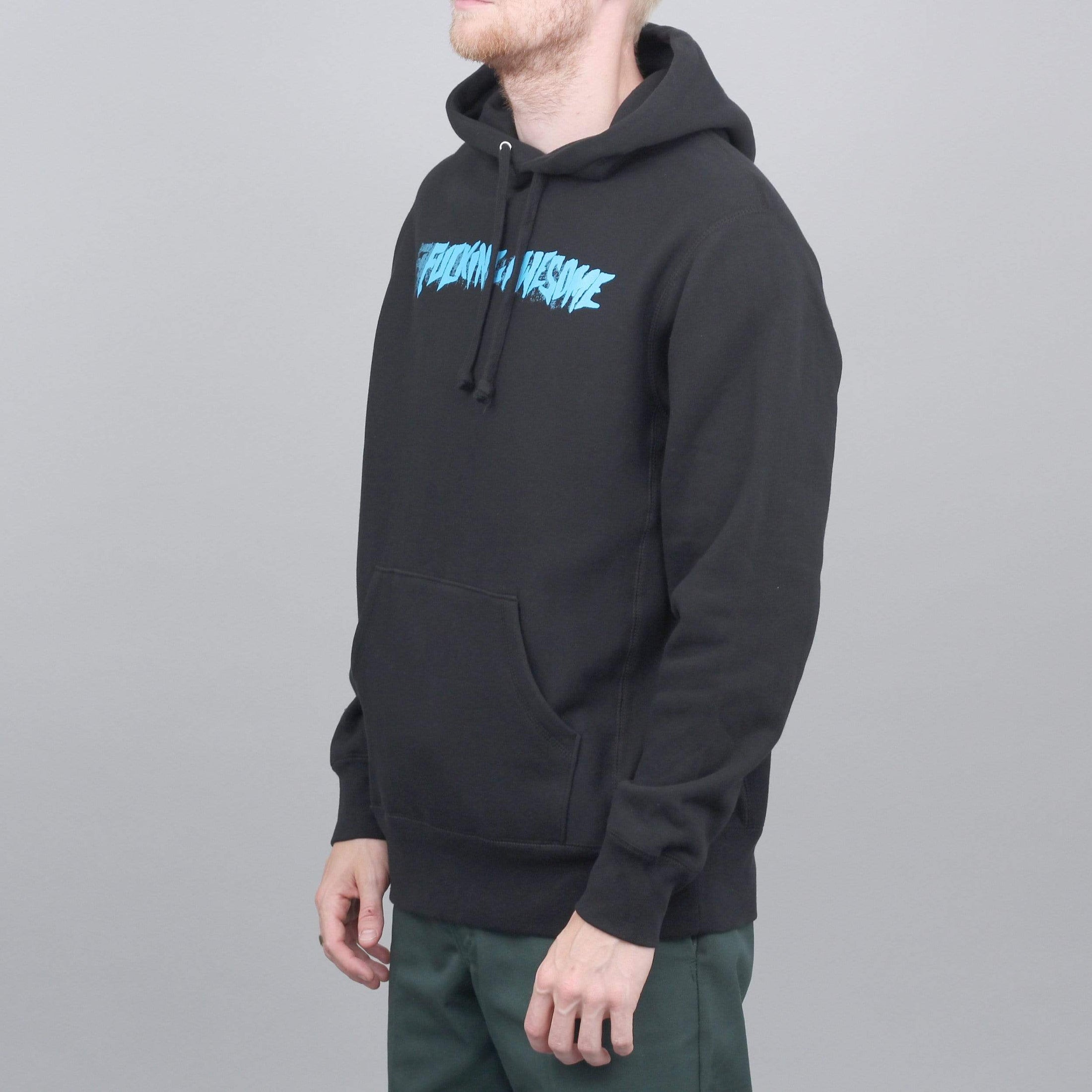 Fucking Awesome Stamp Hood Black