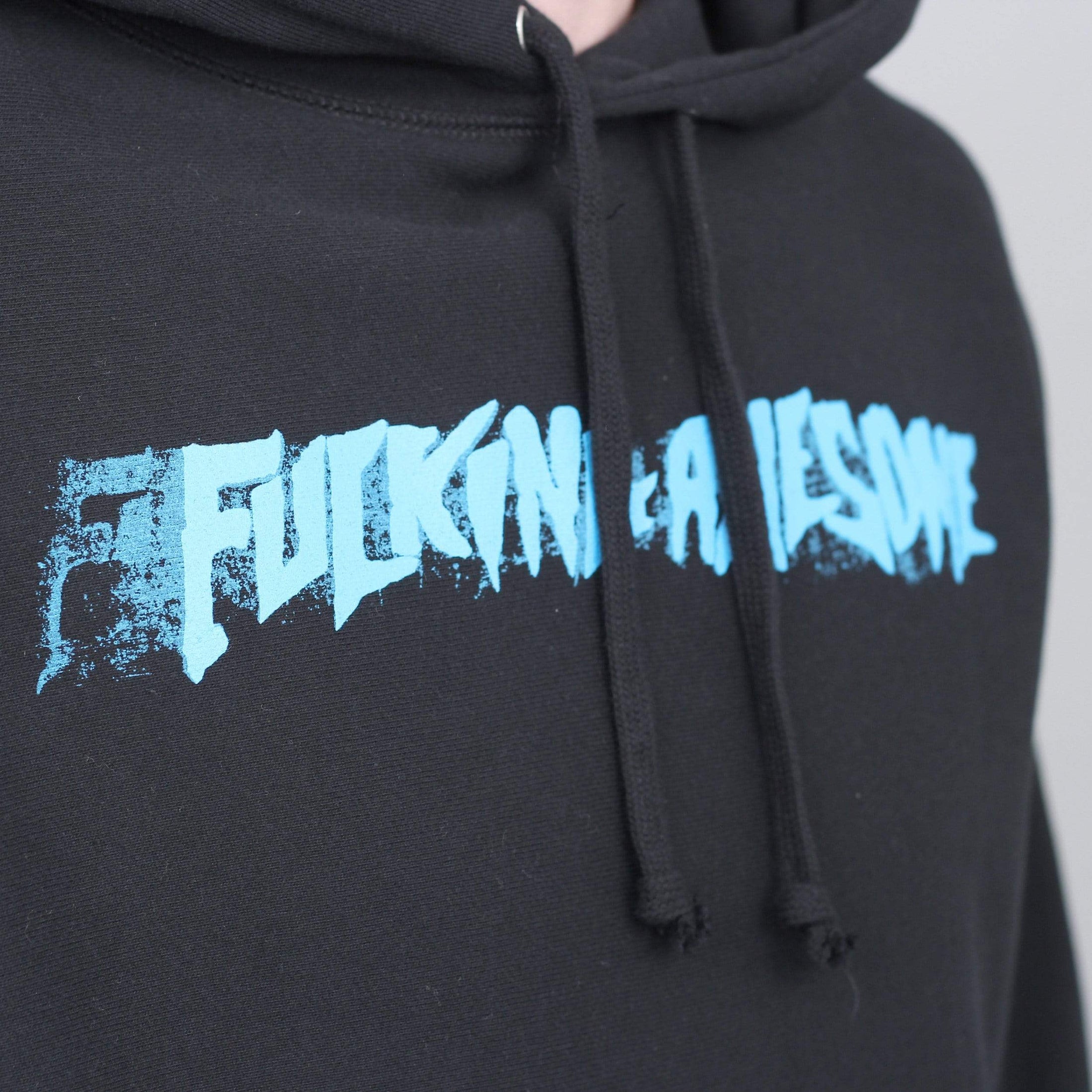 Fucking Awesome Stamp Hood Black