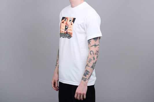 Fucking Awesome Brace Face T-Shirt White