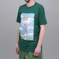 Load image into Gallery viewer, Fucking Awesome Love Force T-Shirt Green
