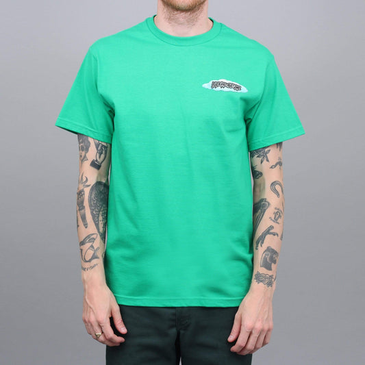 Fucking Awesome Rain T-Shirt Irish Green