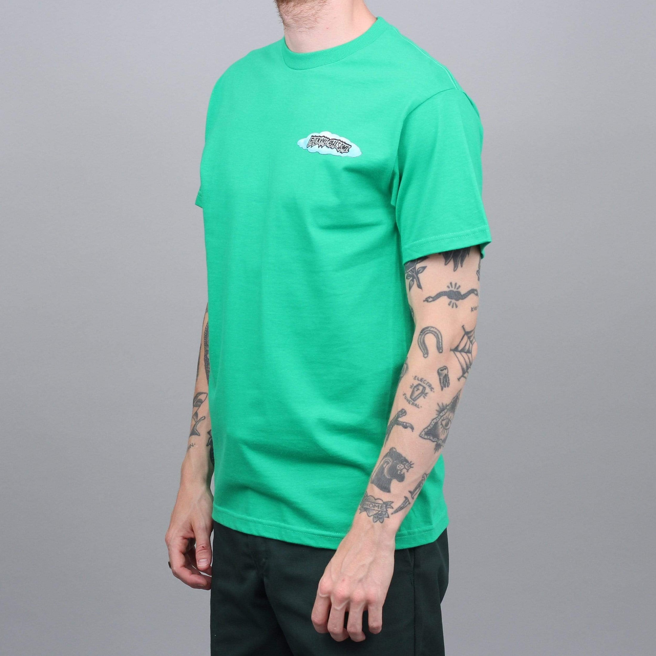 Fucking Awesome Rain T-Shirt Irish Green