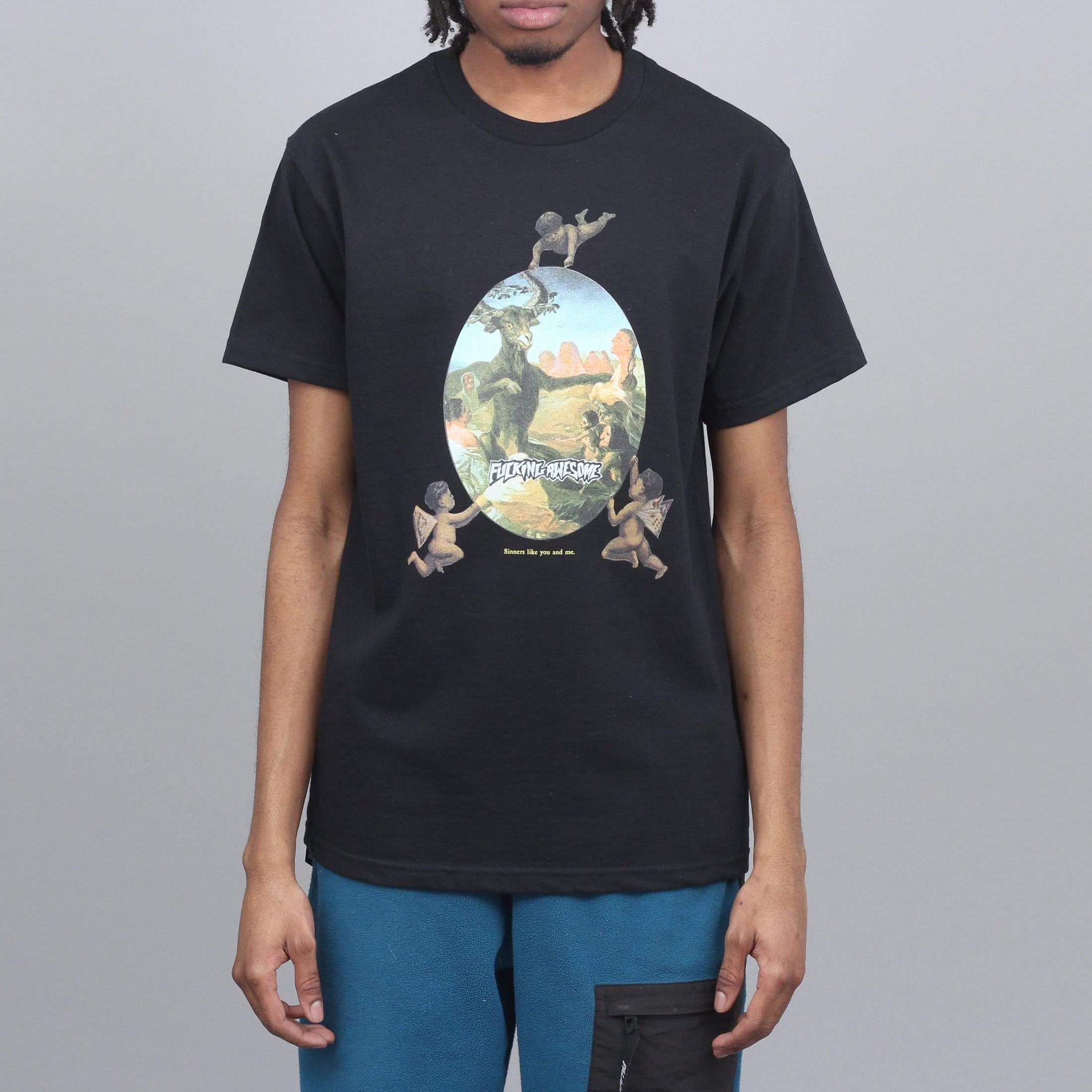 Fucking Awesome Sinners T-Shirt Black