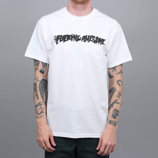 Fucking Awesome Stamp T-Shirt White